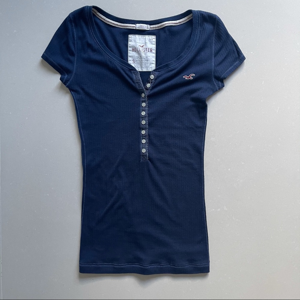 Hollister Blue Top